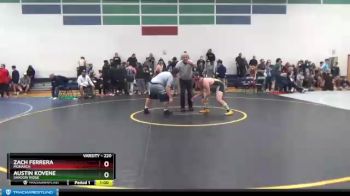 220 lbs Cons. Round 3 - Zach Ferrera, Monarch vs Austin Kovene, Shadow Ridge