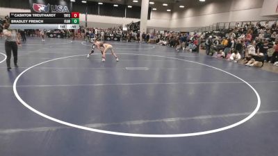 92 lbs Cons. Quarters - Bradley French, Florida vs Cashton Treuthardt, Team Nazar Training Center