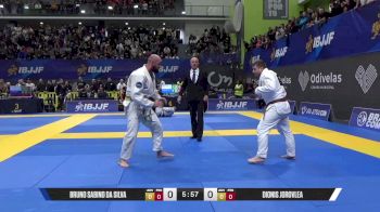Dionis Jorovlea vs Bruno Sabino Da Silva 2025 European Jiu-Jitsu IBJJF Championship