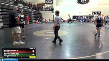 138 lbs Placement Matches (8 Team) - Peyton Kennedy, Mortimer Jordan HS vs Casen Cambron, Pell City