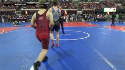 172 lbs Cons. Round 2 - Castin Borkholder, Catahoula Wrestling vs Connor Wilkerson, Lockwood Wrestling Club