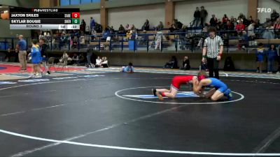 71-80 lbs Round 3 - Jaxton Skiles, Sage Valley vs Skylar Bougie, Sheridan