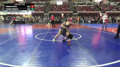 122 lbs 3rd Place Match - Breiah Davis, Lights Wrestling Club vs Stevie French, Cody Wrestling Club