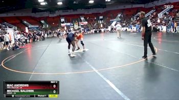 160 lbs Cons. Round 3 - Michael Baldwin, AHWC vs Mac Andrews, Wellington