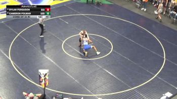 132 lbs Consi Of 32 #2 - Dylan Ferguson, Hickory vs Cameron Folmar, Harbor Creek