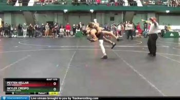 157 lbs Cons. Round 4 - Peyten Kellar, Ohio University vs Skyler Crespo, Michigan State