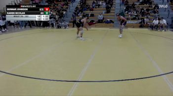 157 lbs Champ. Round 1 - Gunnar Johnson, Rochester-CTC vs Kaden Nicolas, Augustana