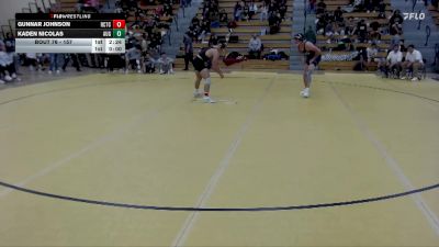 157 lbs Champ. Round 1 - Gunnar Johnson, Rochester-CTC vs Kaden Nicolas, Augustana