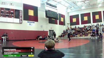 138 lbs Championship Bracket - Mason Gumto, Willoughby South High School vs Kostandin Laska, Lakewood HS