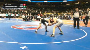 113 Class 4 lbs 3rd Place Match - Max Rowe, Lafayette (Wildwood) vs Dominic Marchack, Hickman