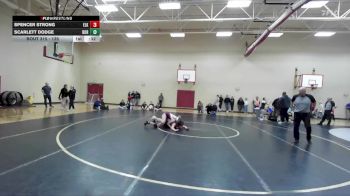 135 lbs Cons. Round 1 - Scarlett Dodge, Borah vs Spencer Strong, Elko