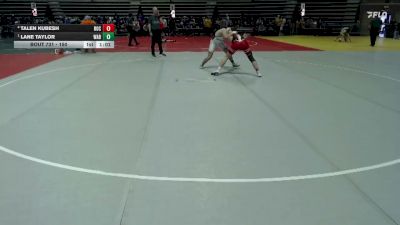 150 lbs Semifinal - Lane Taylor, Wabasso vs Talen Kubesh, Rocori