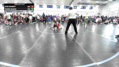 92 lbs Semifinal - Noah Benson, Jacket W.C.-EL vs Trayvon Harris, Peer Pressure Elite -EL