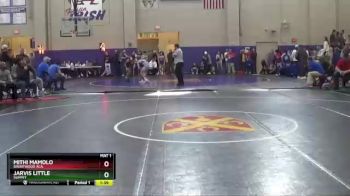 120 lbs Quarterfinal - Jarvis Little, Summit vs Mithi Mamolo, Brentwood Aca.