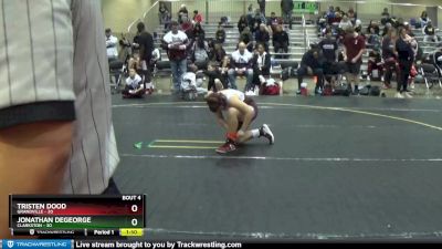 129 lbs Placement (4 Team) - Todd Bush, Grandville vs Max Olson, Clarkston