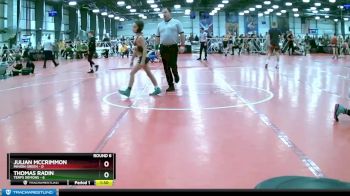 76 lbs Rd# 9- 2:15pm Saturday Final Pool - Thomas Radin, Terps Demons vs Julian McCrimmon, Minion Green