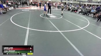 133 lbs Round 3 (4 Team) - Cash Graham, Saint Pius X (Kansas City) vs Jayce Luna, Bettendorf