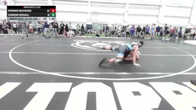 E-153 lbs Quarterfinal - Parker Maynard, KY vs Carson Bohall, IN