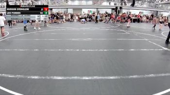 72 lbs Round 7 (8 Team) - Hudson Stenglein, Journeymen Uprising vs Leo Forbes, The Outsiders Squeeze