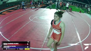 135 lbs Cons. Semi - Reina Barnes-Rubio, Oregon vs Annabelle Suto, Washington