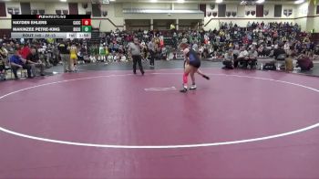 JV-13 lbs Cons. Semi - Hayden Ehlers, Cascade vs Makinzee Petre-King, Benton Community