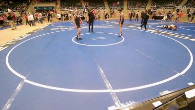 119 lbs Consolation - Ayden Dyer, Midwest City Bombers Youth Wrestling Club vs Lane Padgett, Team Tulsa Wrestling Club