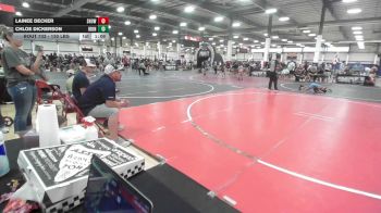 130 lbs Rr Rnd 5 - Lainee Decker, Show Low vs Chloe Dickerson, Iron Squad