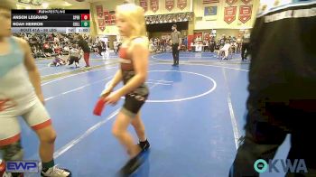 90 lbs Consi Of 8 #2 - Anson LeGrand, Sperry Wrestling Club vs Noah Herron, Collinsville Cardinal Youth Wrestling