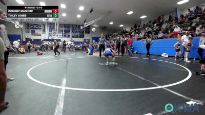 52-55 lbs Rr Rnd 3 - Dominic Maguire, Skiatook Youth Wrestling vs Tinley Jones, Kingfisher YellowJackets