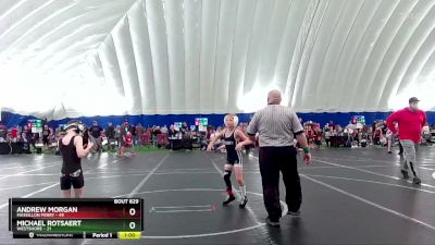 60 lbs 5th Place Match - Andrew Morgan, Massillon Perry vs Michael Rotsaert, Westshore