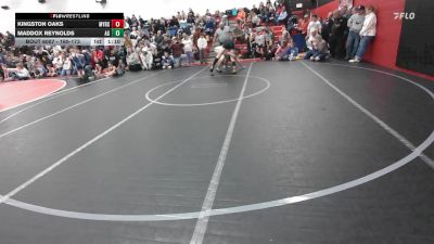 160-173 lbs Round 1 - Maddox Reynolds, Albert Gallatin vs Kingston Oaks, Meyersdale