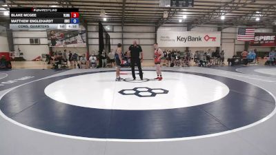 63 lbs Cons. Quarters - Blake McGee, Vanguard Legacy Wrestling Academy vs Matthew Englehardt, Hilltopper Wrestling Club
