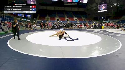 190 lbs 7th Place Match - Shayla Martinez, CO vs Ashley Hoffman, PA