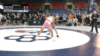 126 lbs Champ. Rd Of 128 - Peter Rincan, MA vs Parker Lutz, MO