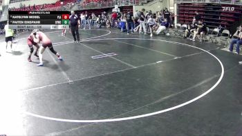 126 lbs Cons. Semi - Paiten Einspahr, Sutherland Youth Wrestling Club vs Katelynn Mosel, Plainview