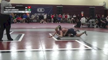126 lbs Cons. Round 1 - Elliott Gnewuch, Xavier, Cedar Rapids vs Colt Boyles, Burlington Notre Dame