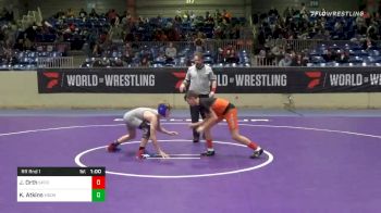 105 lbs Prelims - Jayden Orth, Sperry WC vs Kiernan Atkins, Moore Youth Wrestling