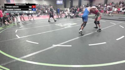 150 lbs Round Of 16 - Ryder Gibson, Teknique Wrestling vs Braiden Thomas, Rockmart Takedown Club