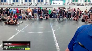 105 lbs Quarterfinal - Julius Hraban, Hit Squad vs Sair Lopez, Team Barracuda