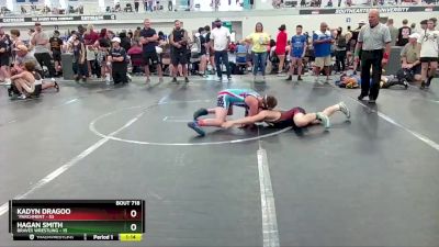 110 lbs Semifinal - Hagan Smith, Braves Wrestling vs Kadyn Dragoo, ``Parchment