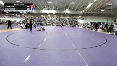 145 lbs Cons. Round 1 - Mina Himmel, Central Methodist University vs Claire Avery, Campbellsville University