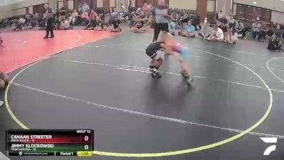 53 lbs Finals (8 Team) - Canaan Streeter, Ninja Killer vs Jimmy Klockowski, Team Gotcha