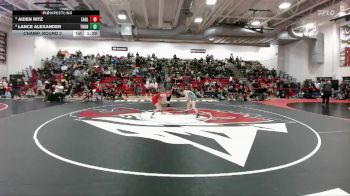 106 lbs Champ. Round 2 - Aiden Ritz, Eaglecrest vs Lance Alexander, ThunderRidge