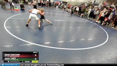 126 lbs Quarterfinal - Grant Knutson, Outlaw Wrestling Club vs Adam Carey, Immortal Athletics WC