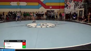150 lbs Champ. Round 1 - Tyler Muir, Erie vs Caleb Lowell, Poudre
