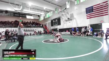 150 lbs Quarterfinal - Christopher Castellanos Juarez, Anaheim vs Alex Andre, Simi Valley