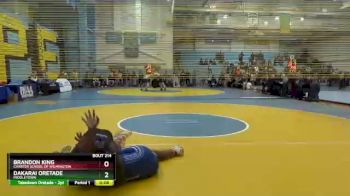 220 lbs Cons. Round 1 - Dakarai Oretade, Middletown vs Brandon King, Charter School Of Wilmington