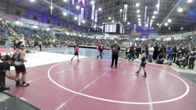 87 lbs Quarterfinal - David Salinas, Montrose Elite vs Brock Buchholz, Ridge WC