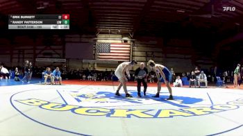 190 lbs 1st Place Match - Randy Patterson, Lowry vs Erik Burkett, South Tahoe