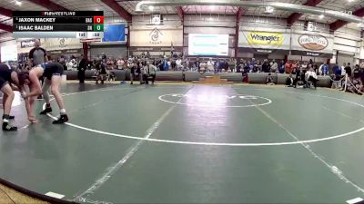 150 lbs 1st Place Match - Isaac Balden, SLAM! Nevada vs Jaxon Mackey, Basic